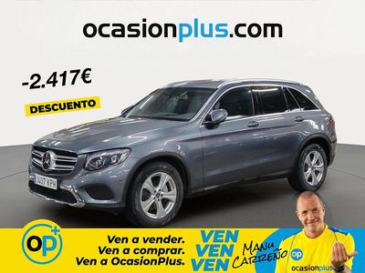 Usado Mercedes GLC250 211 CV (155 kW) 2018 Gris SUV