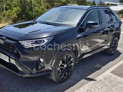 Usado Toyota RAV4 Hybrid Edition 218 CV (160 kW) 2021 Negro SUV