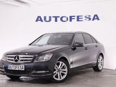 Usado Mercedes C200 136 CV (100 kW) 2011 Negro Berlina