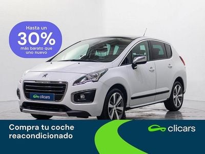 Usado Peugeot 3008 Allure 130 CV (95 kW) 2015 Blanco Berlina