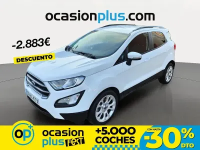 Usado Ford Ecosport Titanium 125 CV (91 kW) 2019 Blanco SUV
