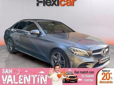 Usado Mercedes C220 194 CV (142 kW) 2018 Gris Berlina