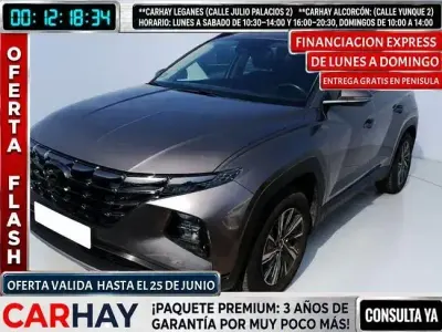Usado Hyundai Tucson 230 CV (169 kW) 2021 Gris SUV