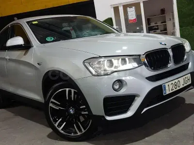 Usado BMW X4 190 CV (139 kW) 2015 Gris / plata SUV