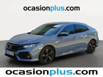 Usado Honda Civic Elegance 120 CV (88 kW) 2019 Gris Berlina