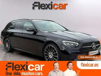 Usado Mercedes E220 194 CV (142 kW) 2021 Negro Familiar