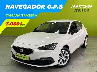 Usado Seat Leon Style 116 CV (85 kW) 2021 Blanco Utilitario