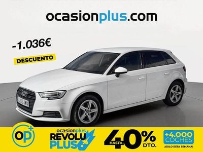 Usado Audi A3 110 CV (80 kW) 2017 Blanco