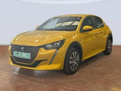 Begagnad Peugeot e-208 Active 100 kW (136 HK) 2020 Gul Halvkombi