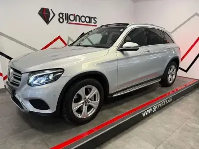 Usado Mercedes GLC220 170 CV (125 kW) 2019 Gris SUV