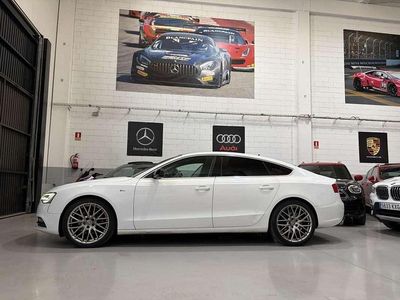 Usado Audi A5 Sportback Advanced 190 CV (139 kW) 2014 Blanco Utilitario
