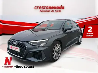 Usado Audi A3 S-Line 150 CV (110 kW) 2023 Gris Berlina