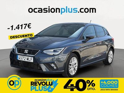 Usado Seat Ibiza FR 110 CV (80 kW) 2023 Gris Utilitario
