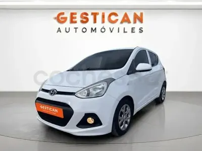 Usado Hyundai i10 87 CV (63 kW) 2016 Blanco Utilitario
