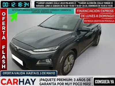Używany Hyundai Kona 150 kW (204 KM) 2021 Szary SUV