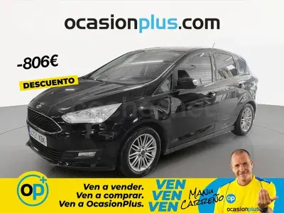 Usado Ford C-MAX Trend 120 CV (88 kW) 2017 Negro Monovolumen