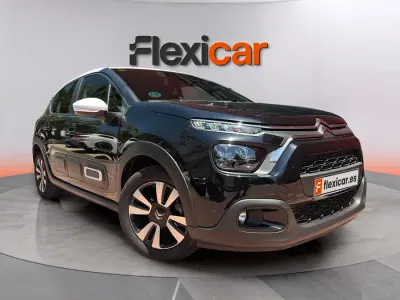 Usado Citroën C3 PureTech 83 CV (61 kW) 2021 Negro Utilitario