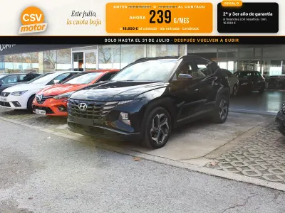 Usado Hyundai Tucson Style 265 CV (194 kW) 2021 Negro SUV