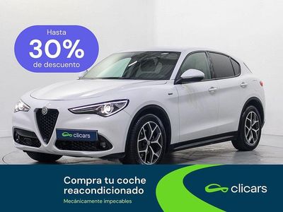 Usado Alfa Romeo Stelvio Sprint 190 CV (139 kW) 2021 Blanco SUV