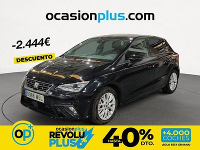 Usado Seat Ibiza FR 115 CV (84 kW) 2024 Negro Berlina