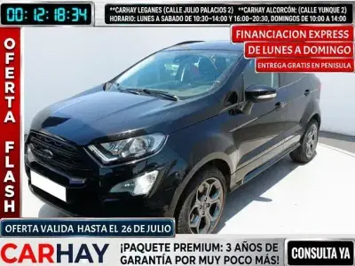 Usado Ford Ecosport ST-Line 125 CV (91 kW) 2022 Negro SUV