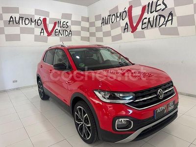 Rojo Usado 2021 VW T-Cross Sportline SUV | 19.700 € (Precio justo)