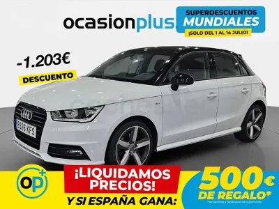 Usado Audi A1 Sportback S-Line 125 CV (91 kW) 2017 Blanco Utilitario