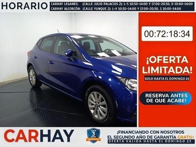 Azul Usado 2021 Seat Ibiza Style Berlina | 10.490 € (Buen precio)