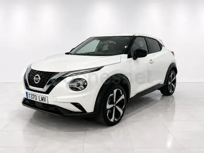 Usado Nissan Juke Tekna 114 CV (83 kW) 2021 Blanco SUV