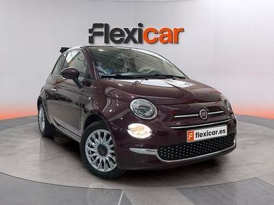 Usado Fiat 500 Dolcevita 71 CV (52 kW) 2021 Granate Descapotable