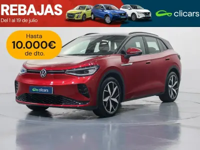 Usado VW ID.4 GTX 250 kW (340 CV) 2022 Rojo SUV