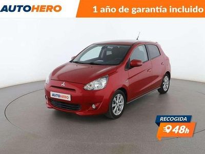 Usado Mitsubishi Space Star Motion 80 CV (58 kW) 2014 Rojo Berlina