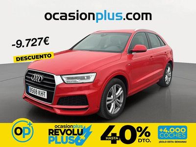 Usado Audi Q3 Sport 220 CV (161 kW) 2018 Rojo SUV