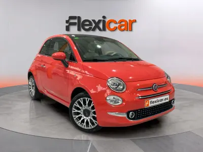 Używany Fiat 500 Lounge 69 KM (50 kW) 2018 Pomarańczowy Sedan/Limuzyna