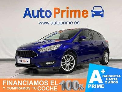 Usado Ford Focus Trend 125 CV (91 kW) 2016 Azul Berlina