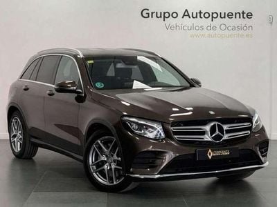 Usado Mercedes GLC220 170 CV (125 kW) 2016 Marrón SUV