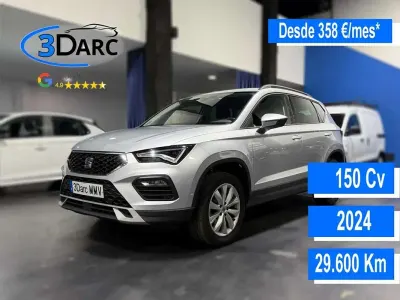 Usado Seat Ateca Style 150 CV (110 kW) 2024 Plateado SUV
