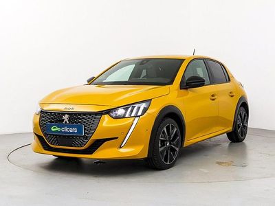 Usado Peugeot 208 GT 100 CV (73 kW) 2021 Amarillo Utilitario