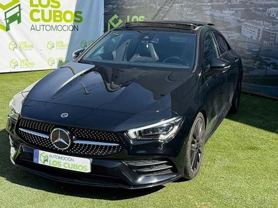 Usado Mercedes CLA200 150 CV (110 kW) 2022 Negro Utilitario