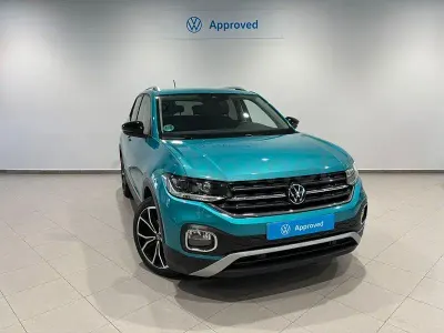 Usado VW T-Cross Sportline 110 CV (80 kW) 2022 Azul SUV