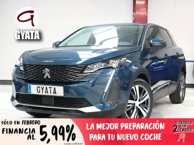 Brugt Peugeot 3008 Allure 130 HK (95 kW) 2024 Blå SUV