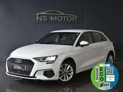 Usado Audi A3 Sportback Advanced 110 CV (80 kW) 2021 Blanco Utilitario