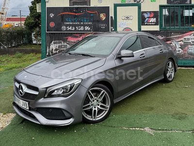 Usado Mercedes CLA200 136 CV (100 kW) 2017 Gris / plata Berlina