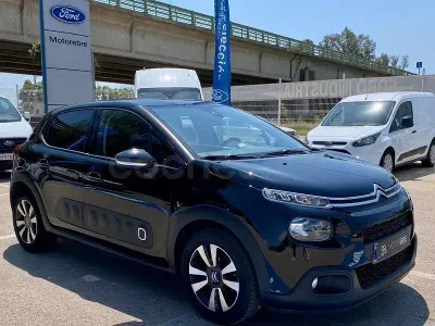 Usado Citroën C3 PureTech 110 CV (80 kW) 2020 Negro Utilitario