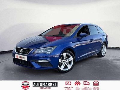 Usado Seat Leon ST FR 150 HP (110 kW) 2018 Azul Carrinha