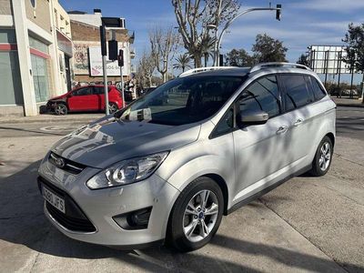 Usado Ford Grand C-Max Titanium 116 CV (85 kW) 2015 Plateado Monovolumen