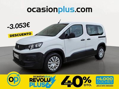 Usado Peugeot Rifter Active 100 CV (73 kW) 2021 Blanco Monovolumen
