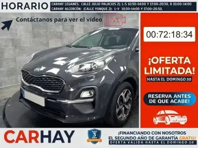 Usado Kia Sportage 136 CV (100 kW) 2020 Gris / plata SUV