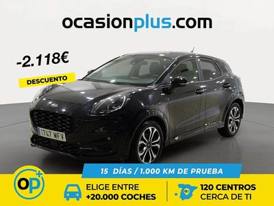 Usado Ford Puma ST-Line 125 CV (91 kW) 2023 Negro Pickup/Camioneta