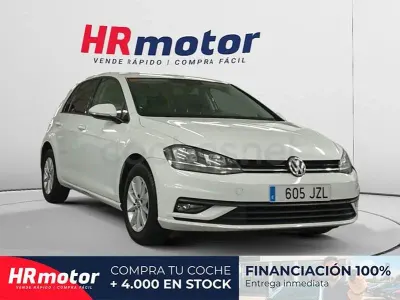 Usado VW Golf VII Edition 110 CV (80 kW) 2017 Blanco Berlina